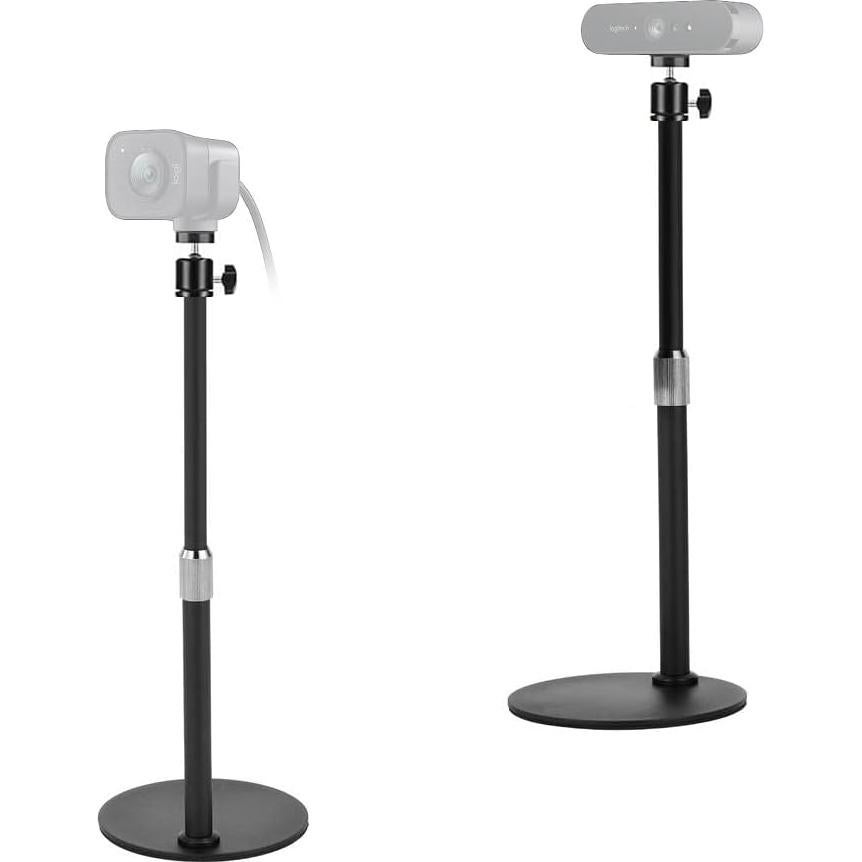 Soporte de Luz de Anillo Acetaken 10 Pulgadas Ajustable para Webcam