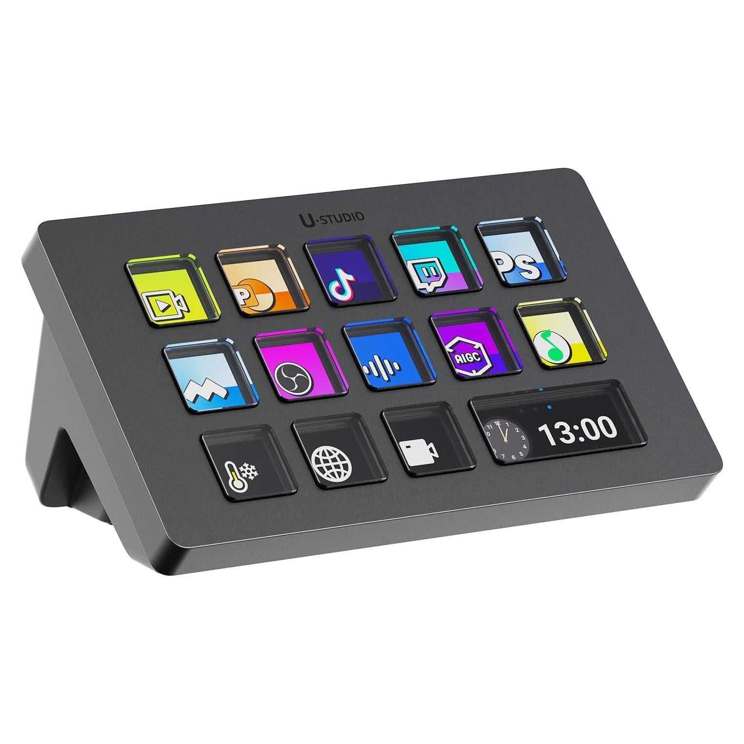 Controlador de Teclado Macro ULANZI D200, 14 Teclas LCD