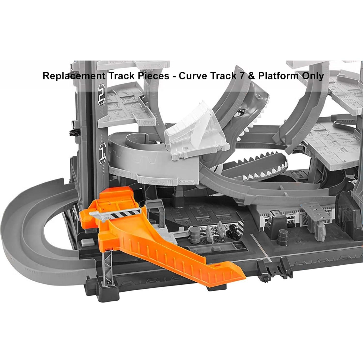 Pista Curva 7 y Plataforma Repuesto Hot Wheels FTB69