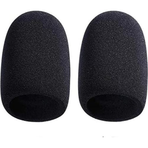 （2pcs） POP AT2020 Microphone Foam Cover Windscreen Filter Compatible with Audio-Technica AT2020 ATR2500 AT2035 AT2050 AT4040 Condenser Microphone