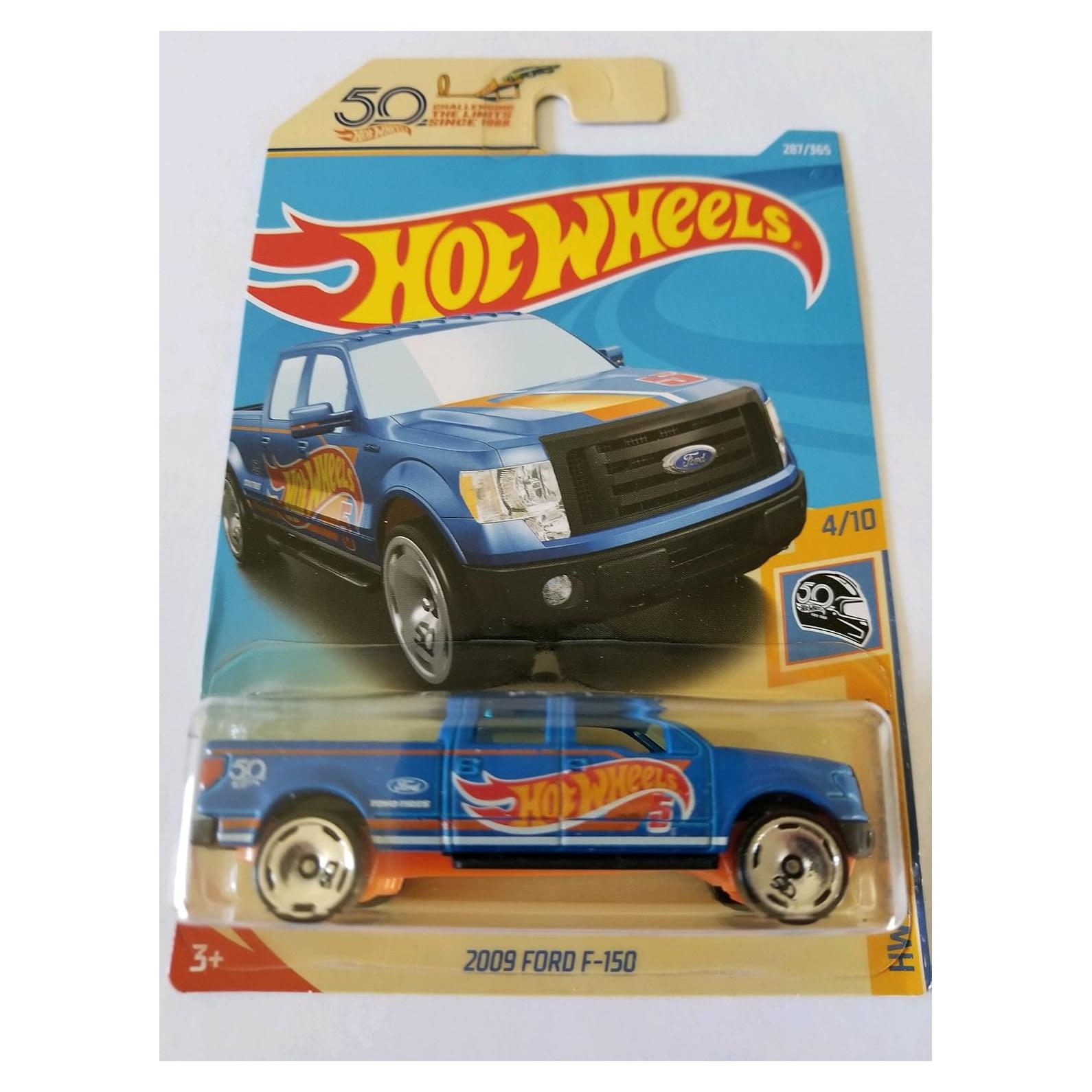 Hot Wheels 2018 Ford F-150 1:64 Equipo de Carrera 4/10
