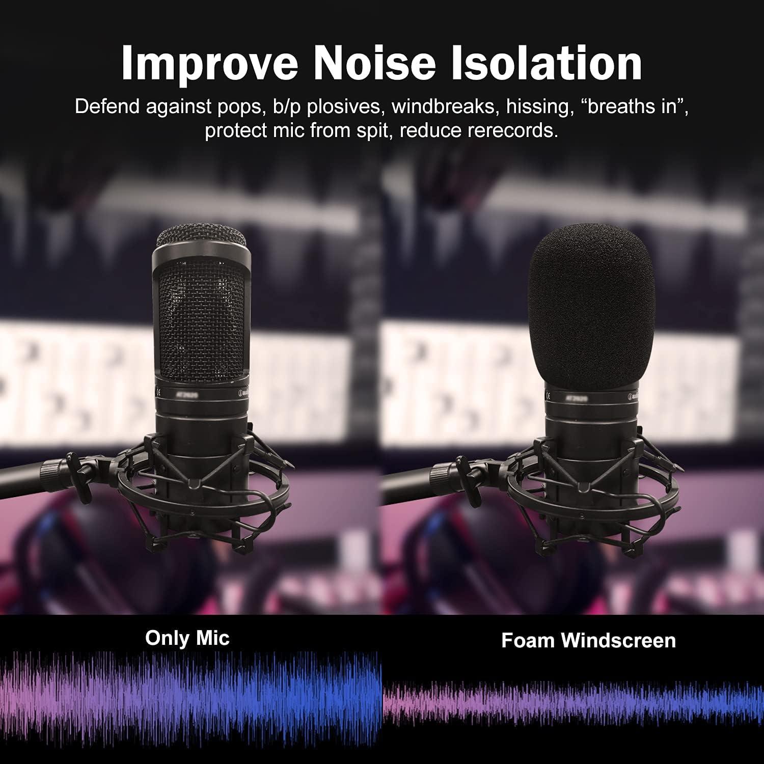 Cubierta de espuma para micrófono Boseen BS-AT-SERIES 2PCS