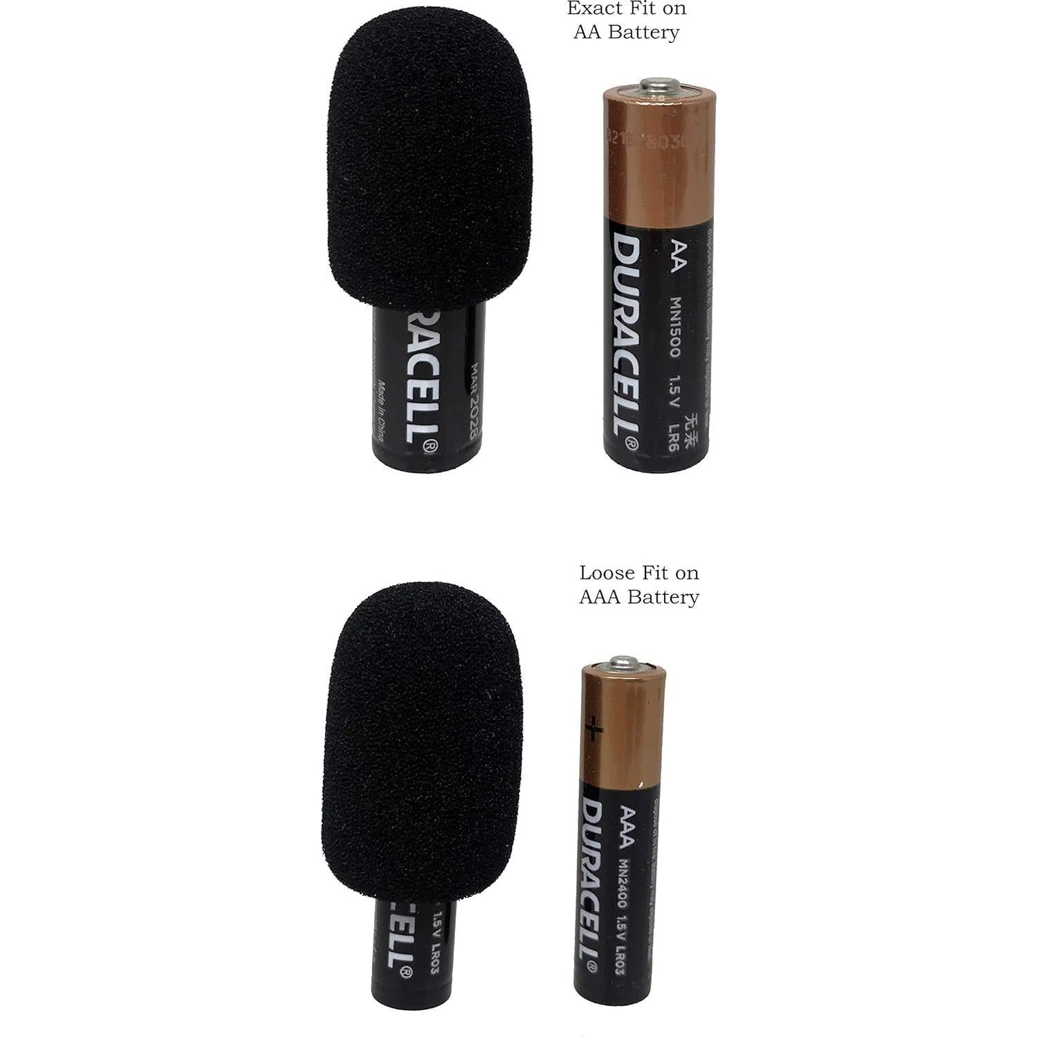 Filtro de Viento Tetra-Teknica XFFZ5P-BLK para Micrófono - 5 Piezas