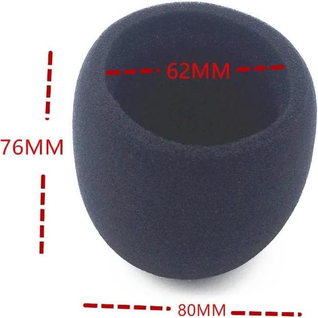 Cubierta de viento y filtro pop para micrófono Blue Yeti