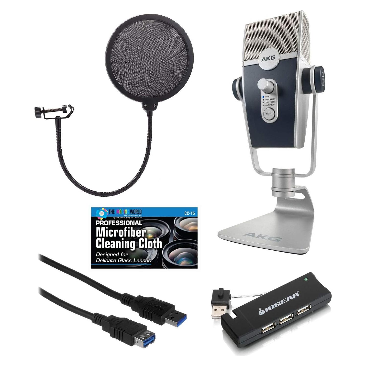 Micrófono USB-C AKG Pro Audio Lyra 4 Cápsulas 24 bits