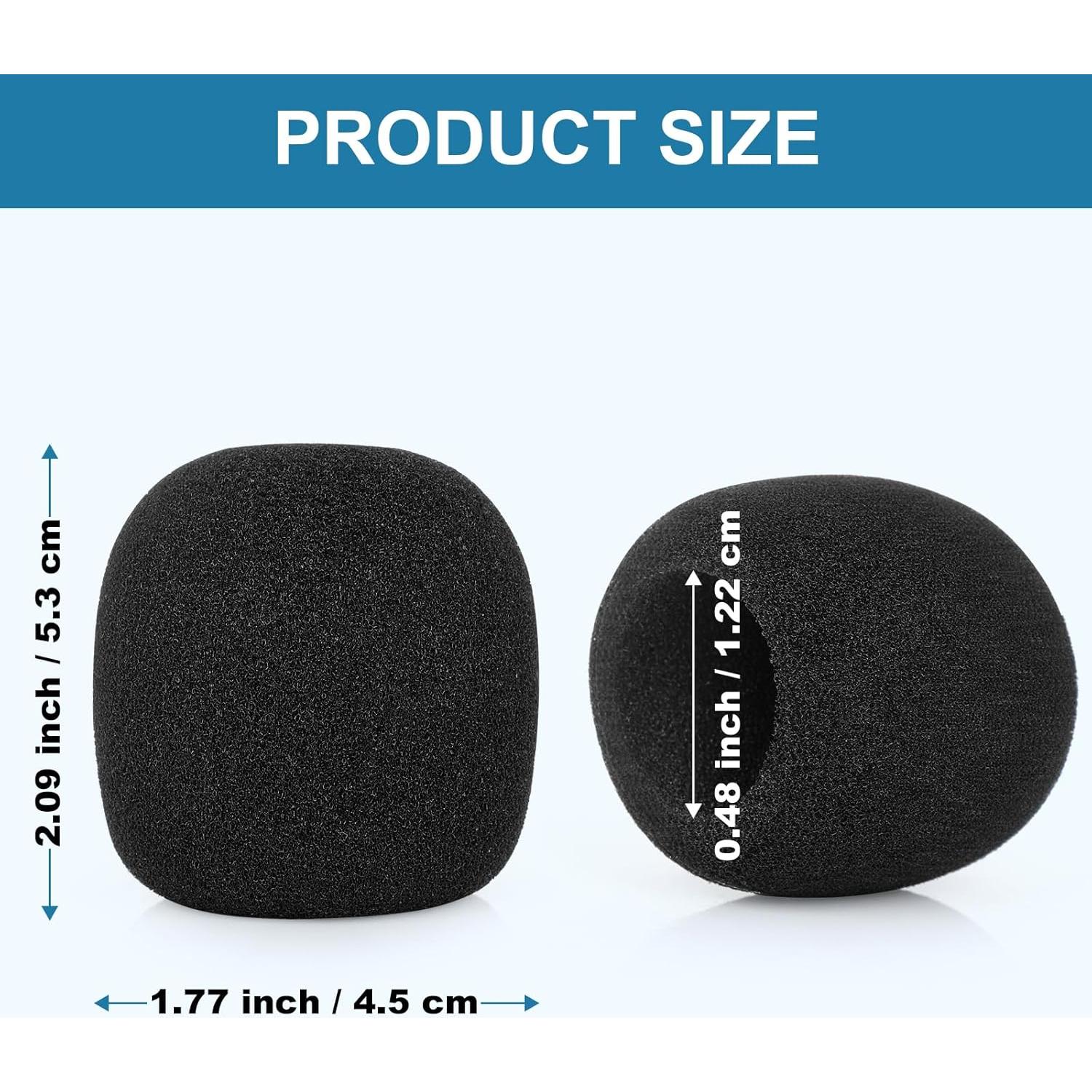 Pantalla contra viento para micrófono Shure SM57 - 6 Paquetes