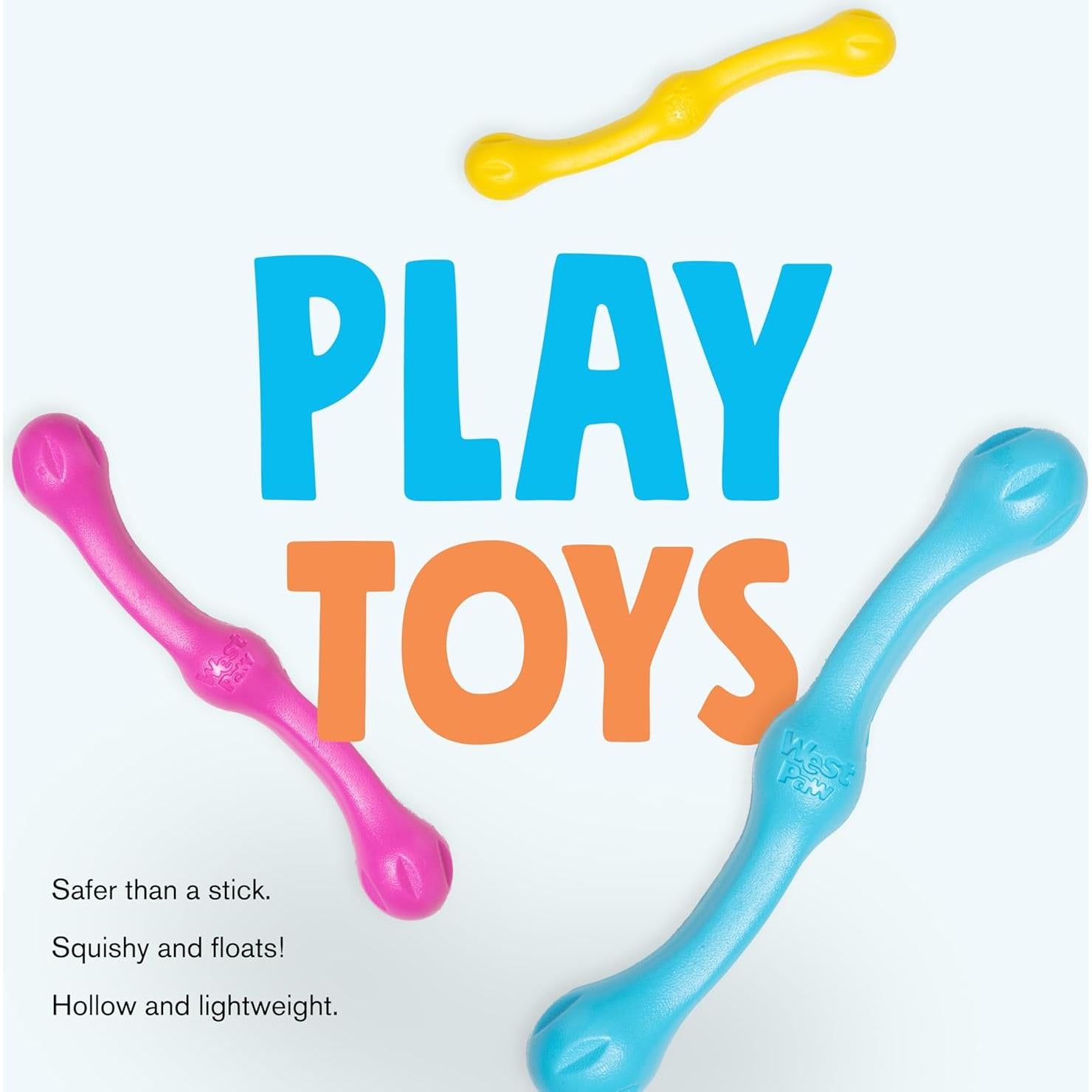 Juguete para Perros West Paw Zogoflex Zwig Rosa 34.9 cm