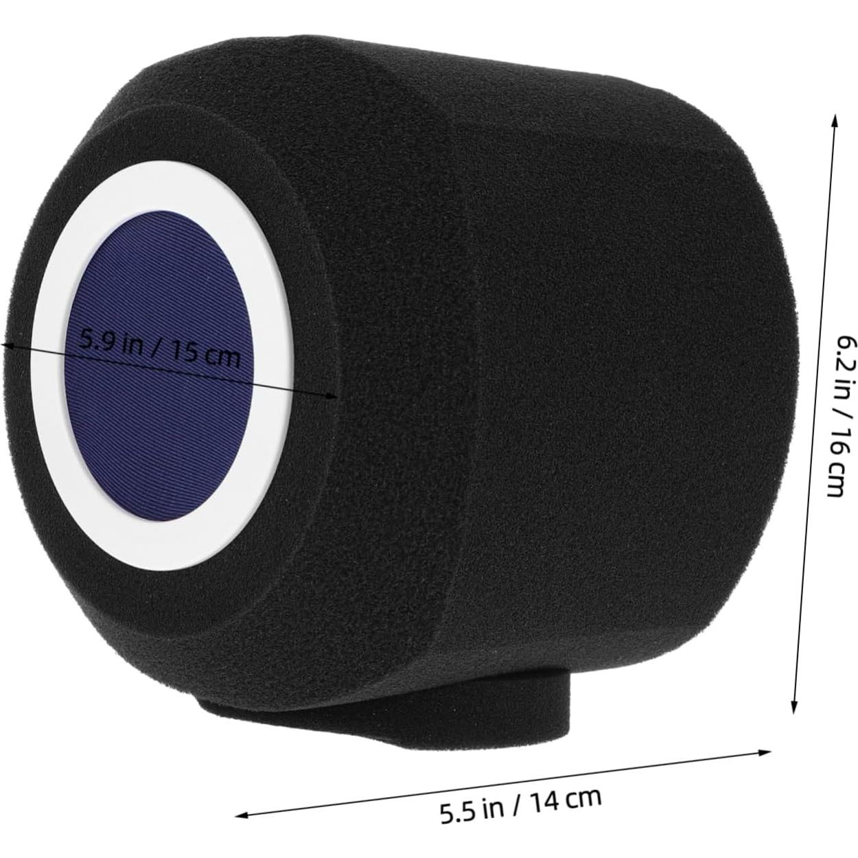 Escudo de Aislamiento de Micrófono Yardwe con Filtro Acústico
