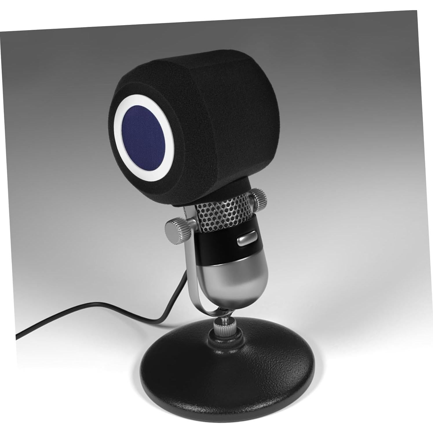 Escudo de Aislamiento de Micrófono Yardwe con Filtro Acústico