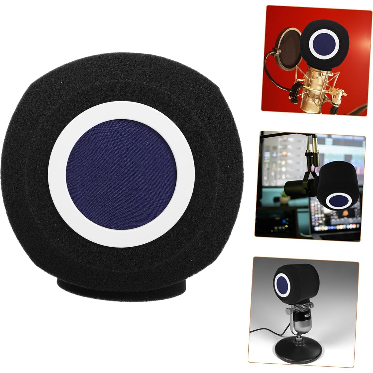 Escudo de Aislamiento de Micrófono Yardwe con Filtro Acústico