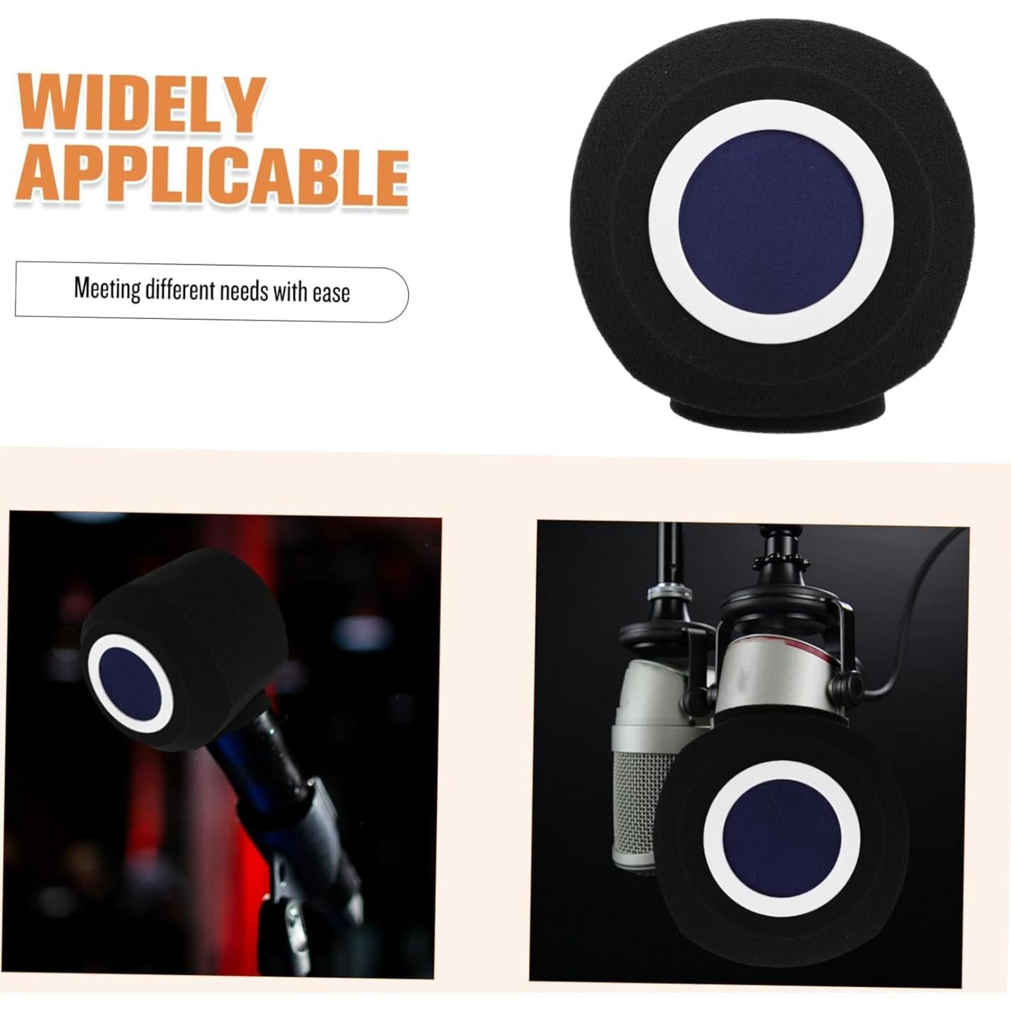 Escudo de Aislamiento de Micrófono Yardwe con Filtro Acústico