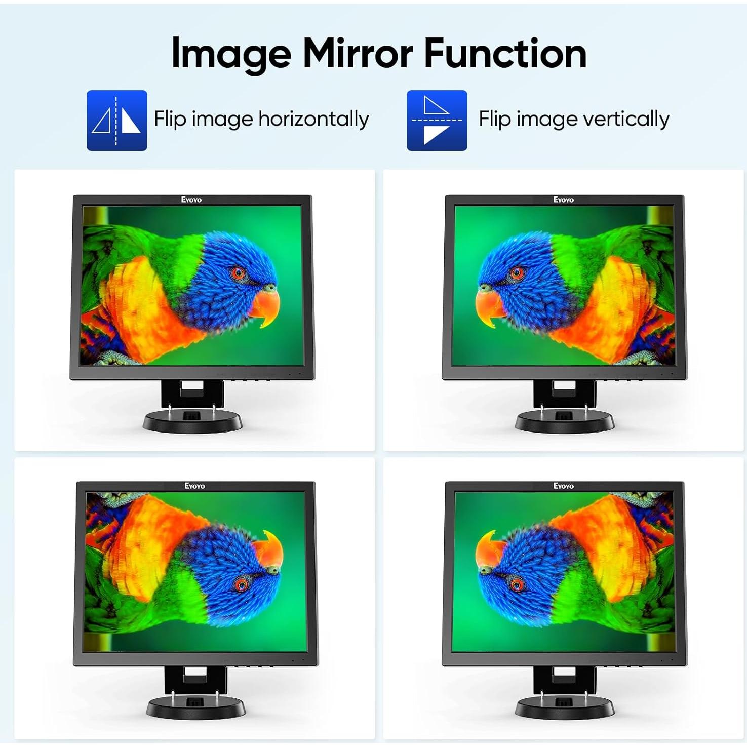 Monitor LCD 14" Eyoyo EM07D HDMI VGA 1024x768