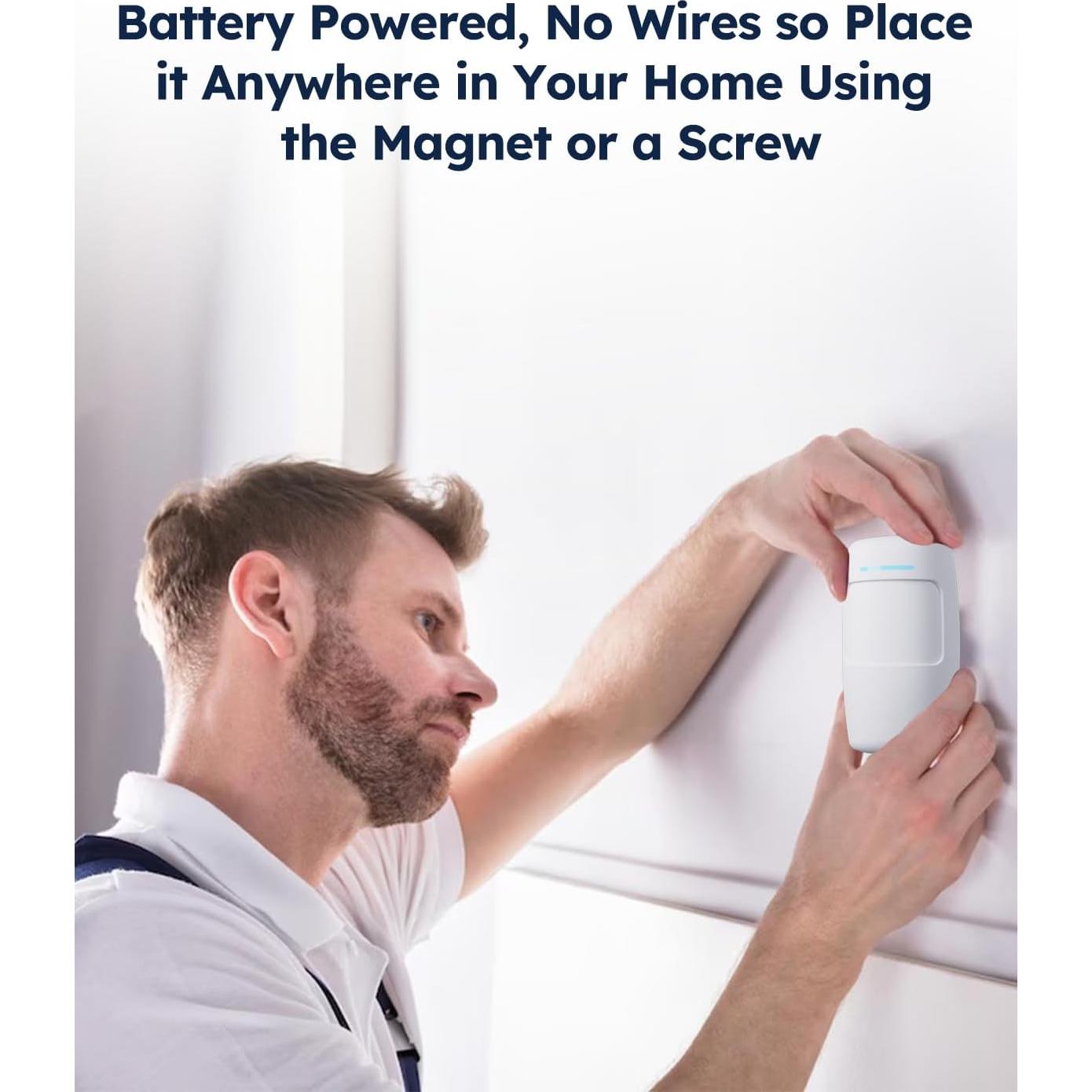 Sistema de Alarma Inalámbrico tolviviov A-15pack 15 Piezas