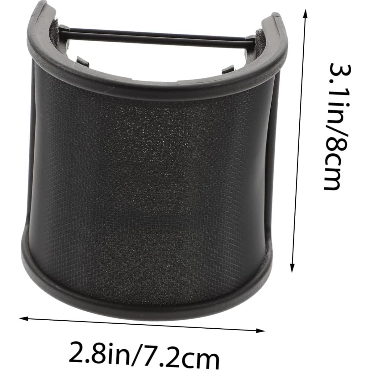 Filtro Pop Garneck Negro para Micrófono 8x7.2cm Aislante