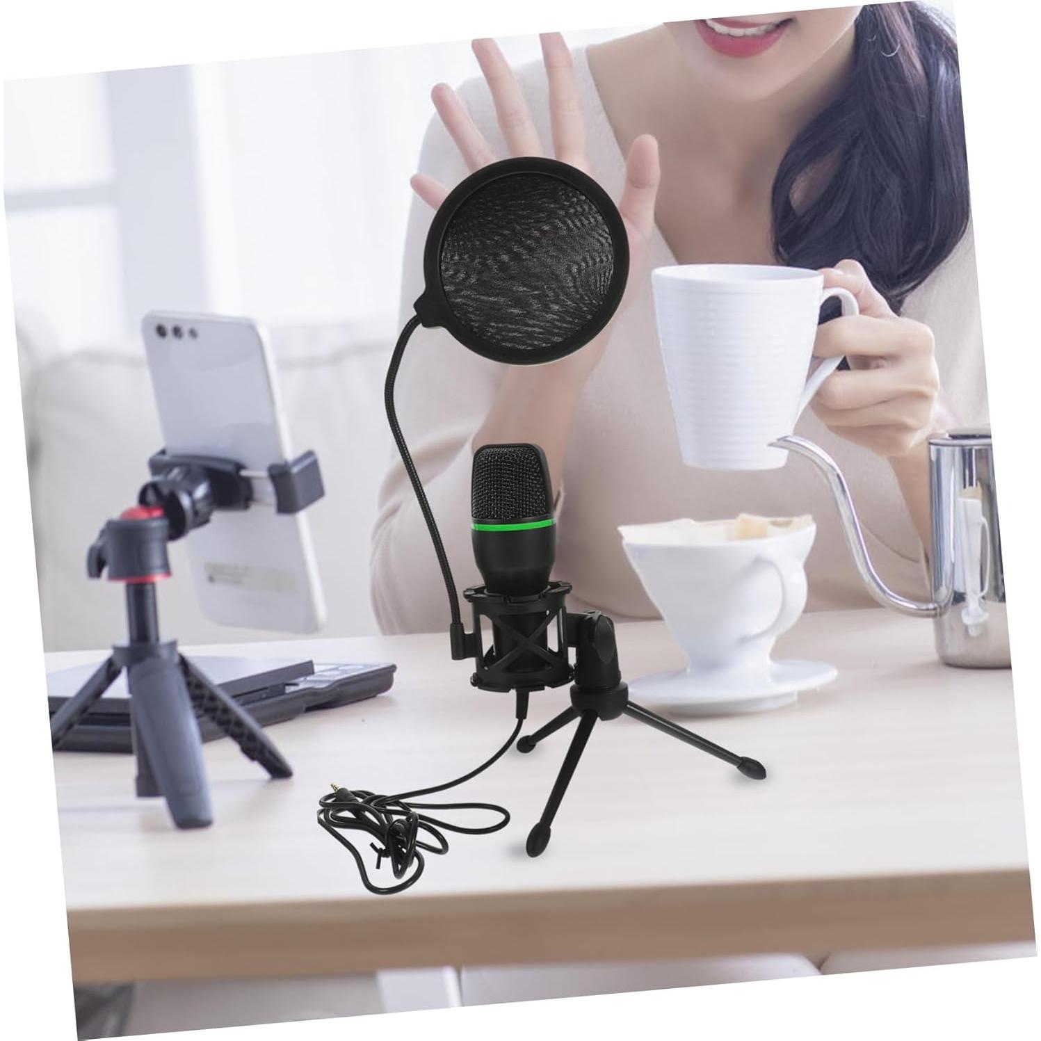 Micrófono Profesional USB Sosoport E311958MGZ para Juegos