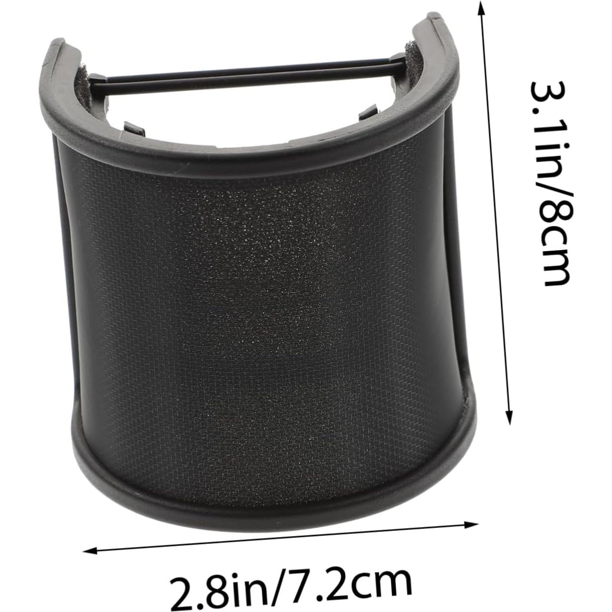 Filtro de micrófono Gadpiparty Pop Negro 8x7.2cm Antiviento