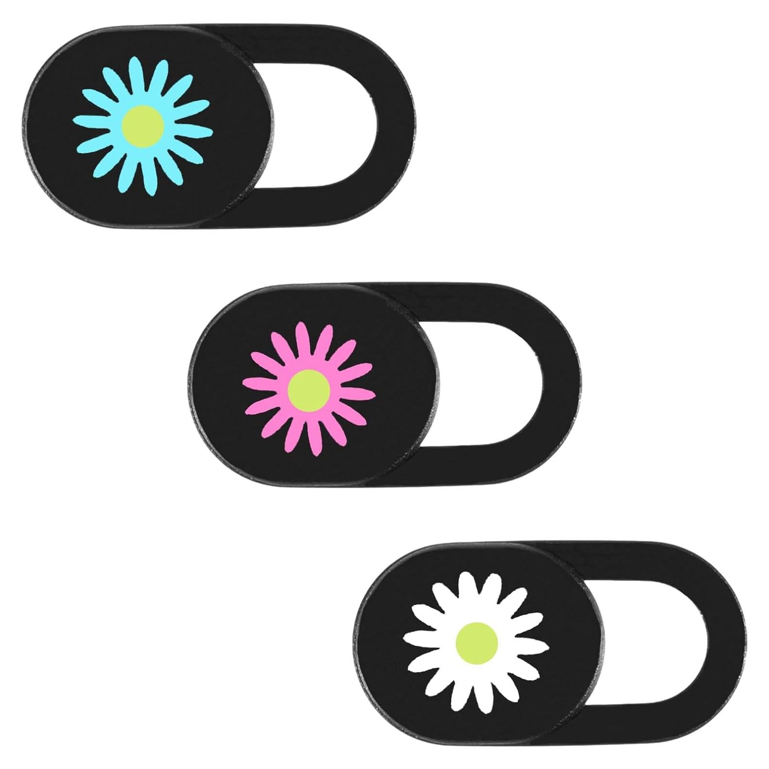 3 Piezas Deslizador de Cubierta de Cámara Piriuuo Flores