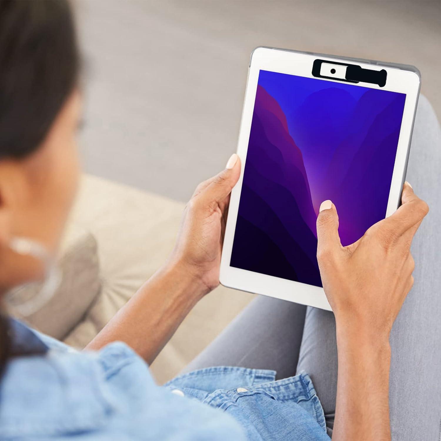 Cubierta de Webcam ZYAOTWQZ 3 Piezas Protección Privacidad Negro