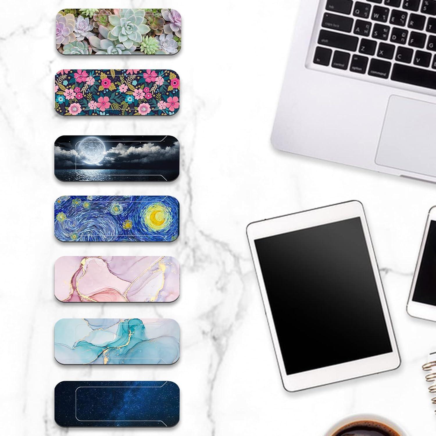 Cubierta de Webcam ZYAOTWQZ 3 Piezas Protección Privacidad Negro