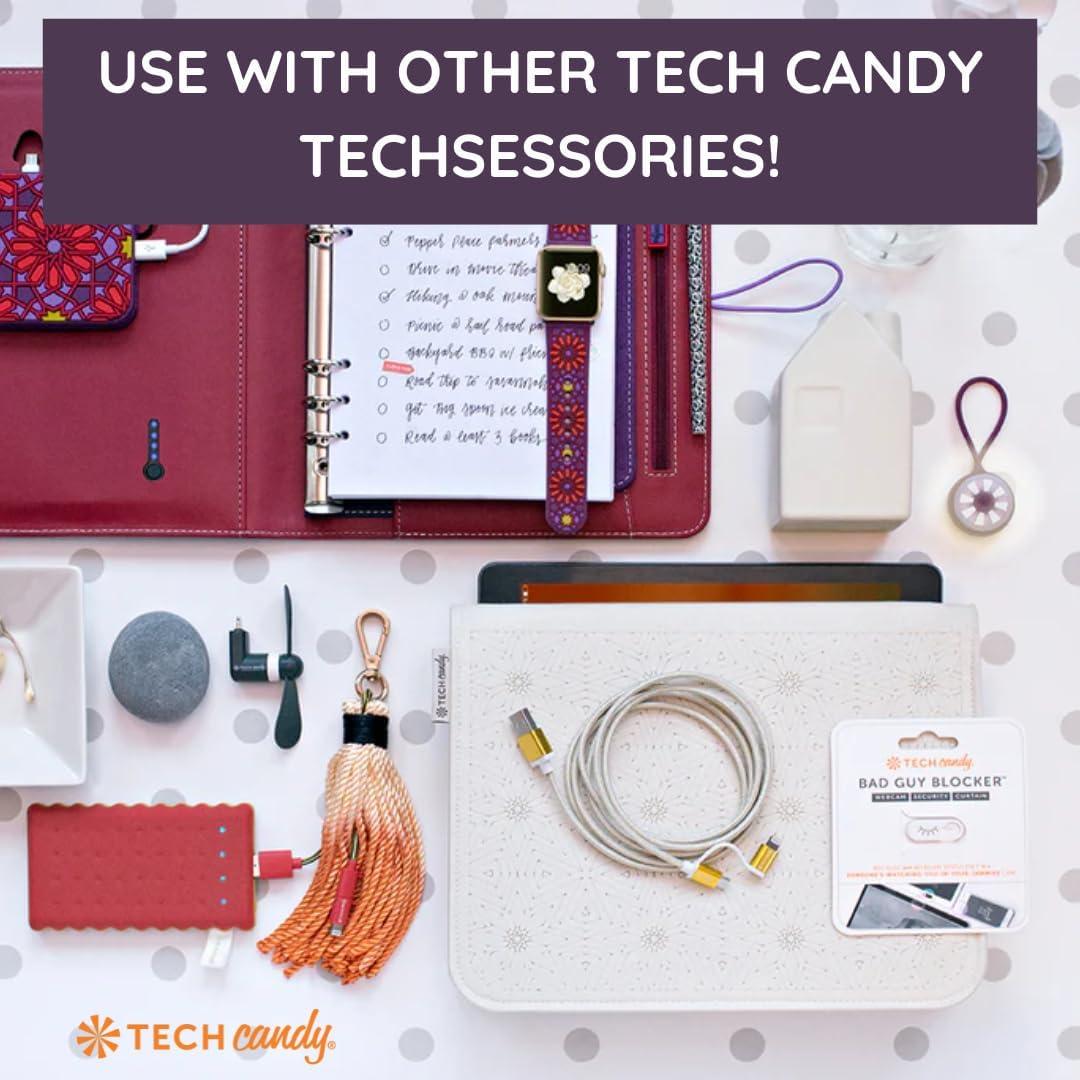 Cubierta de Webcam Tech Candy Bad Guy Blocker Negro - Protección Privacidad