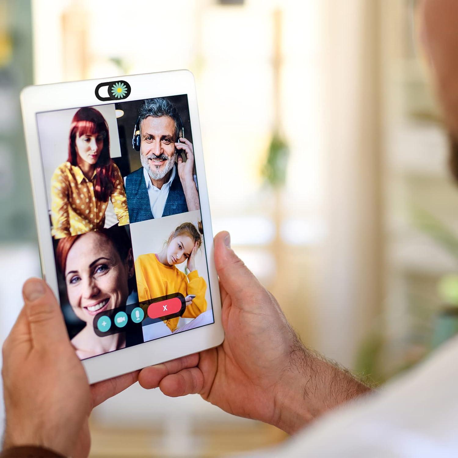 Cubierta Deslizante de Cámara IMNEXT2U Negra para Laptop y Móvil