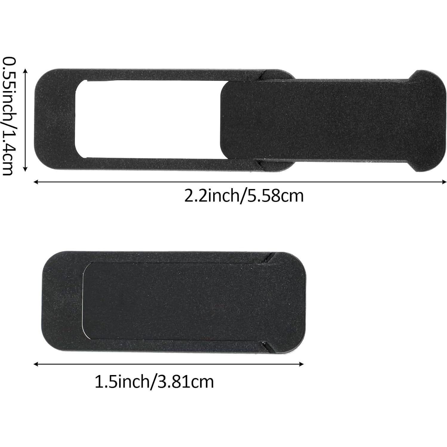 Cubierta de Privacidad para Webcam Ymapinc 4 Pcs Negro