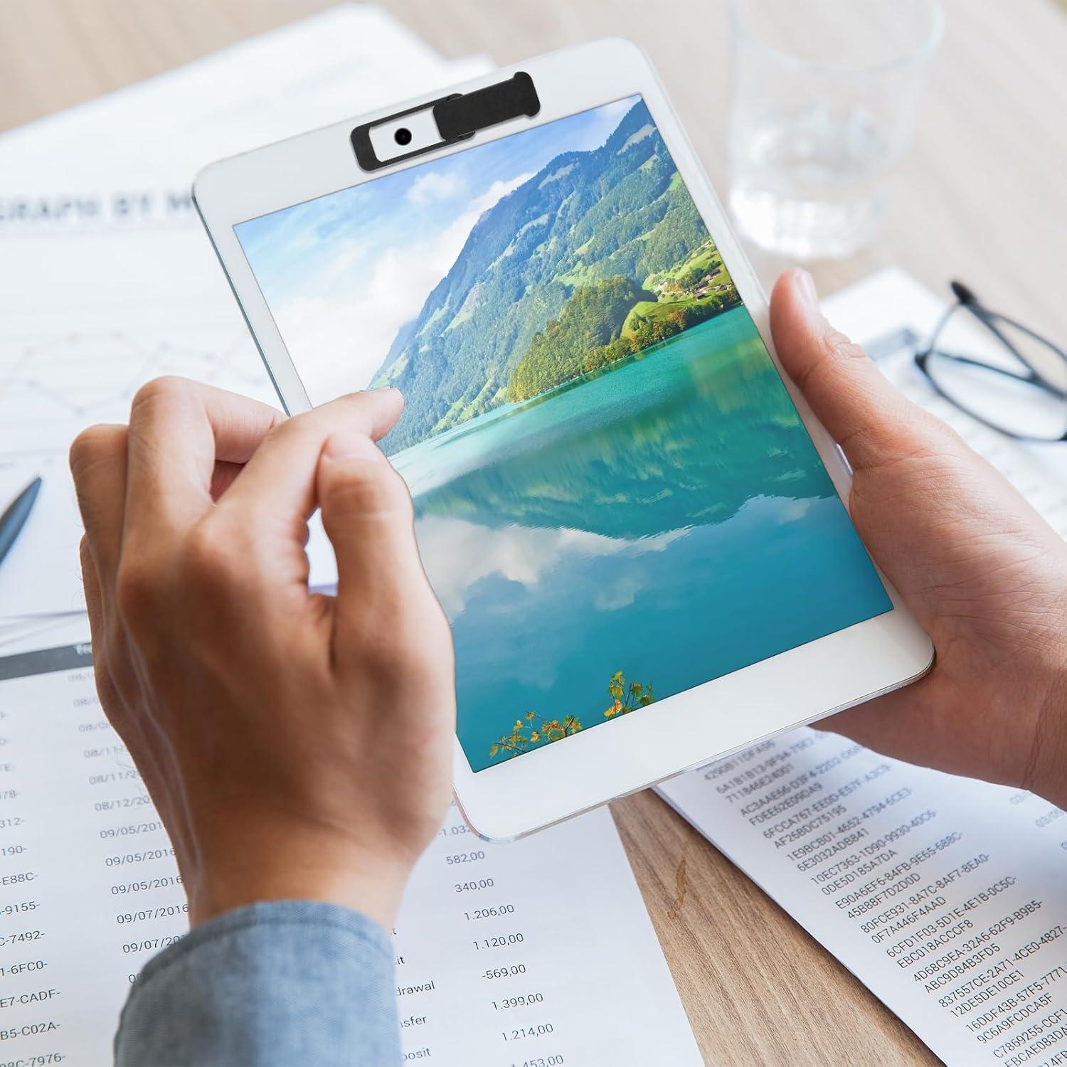 Cubierta de Privacidad para Webcam Ymapinc 4 Pcs Negro