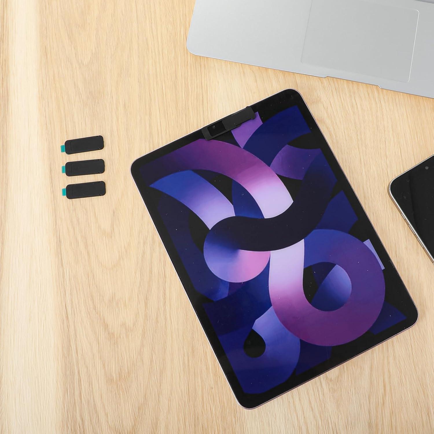 Cubierta de Privacidad para Webcam Ymapinc 4 Pcs Negro