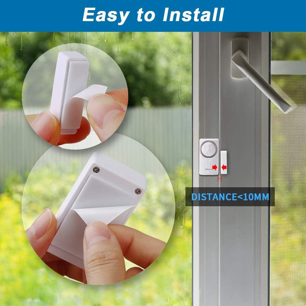 Alarma Inalámbrica Wsdcam para Puertas y Ventanas 110 dB