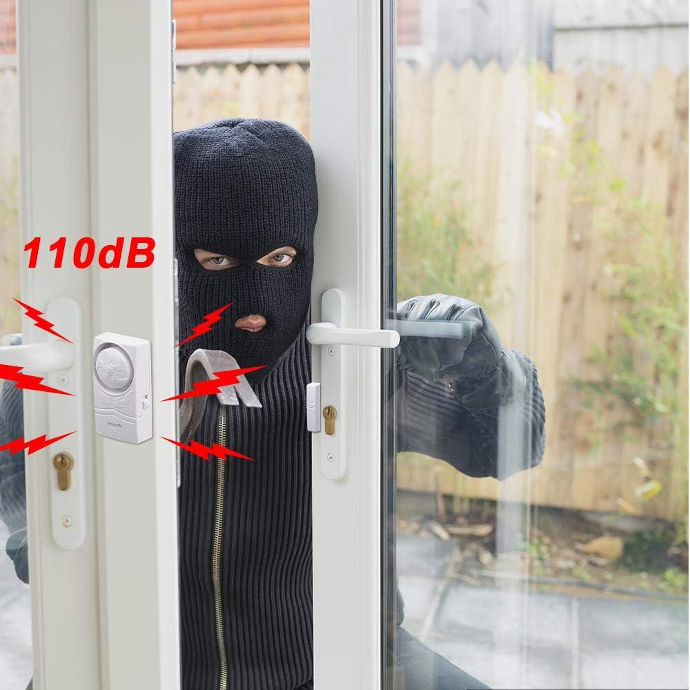 Alarma Inalámbrica Wsdcam para Puertas y Ventanas 110 dB