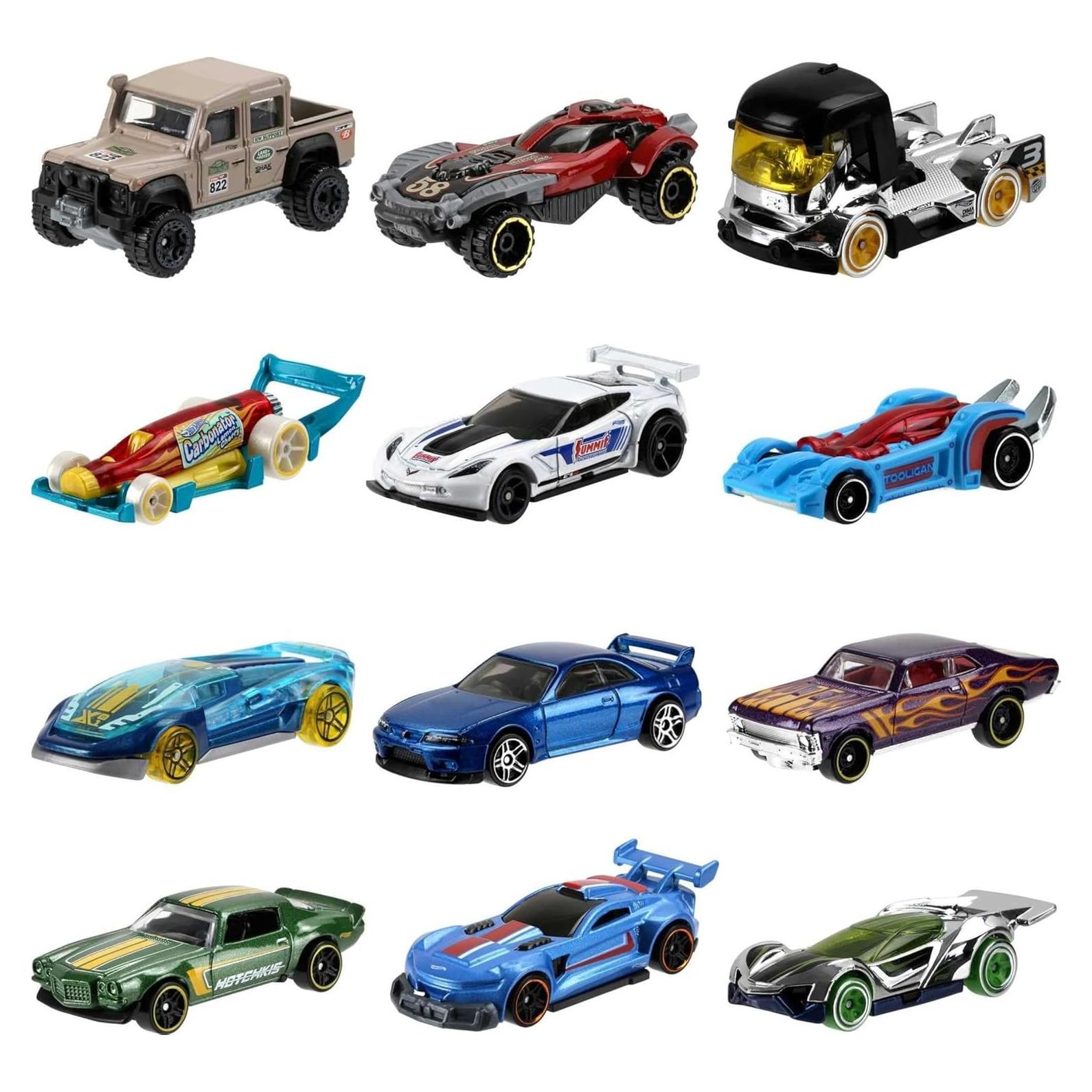 Set de 72 Coches Hot Wheels a Escala 1:64 - Mattel