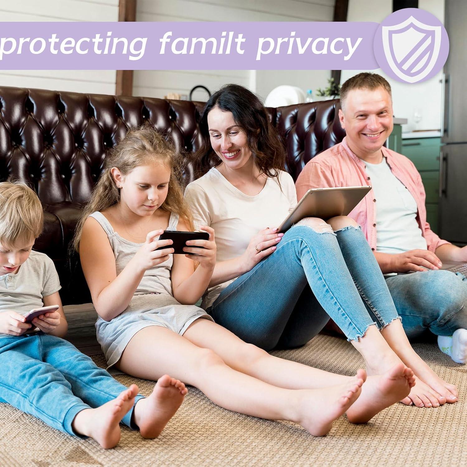 Cubierta de Privacidad Webcam JIYIN 8 Piezas Mármol Ultra Fina