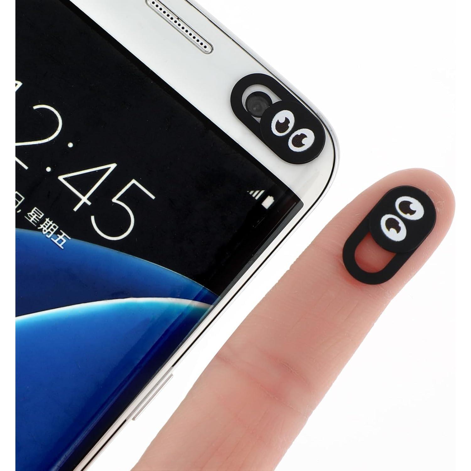 Cubierta de Cámara Web Deslizante Amabro 4PCS Ojo - Protección Privacidad