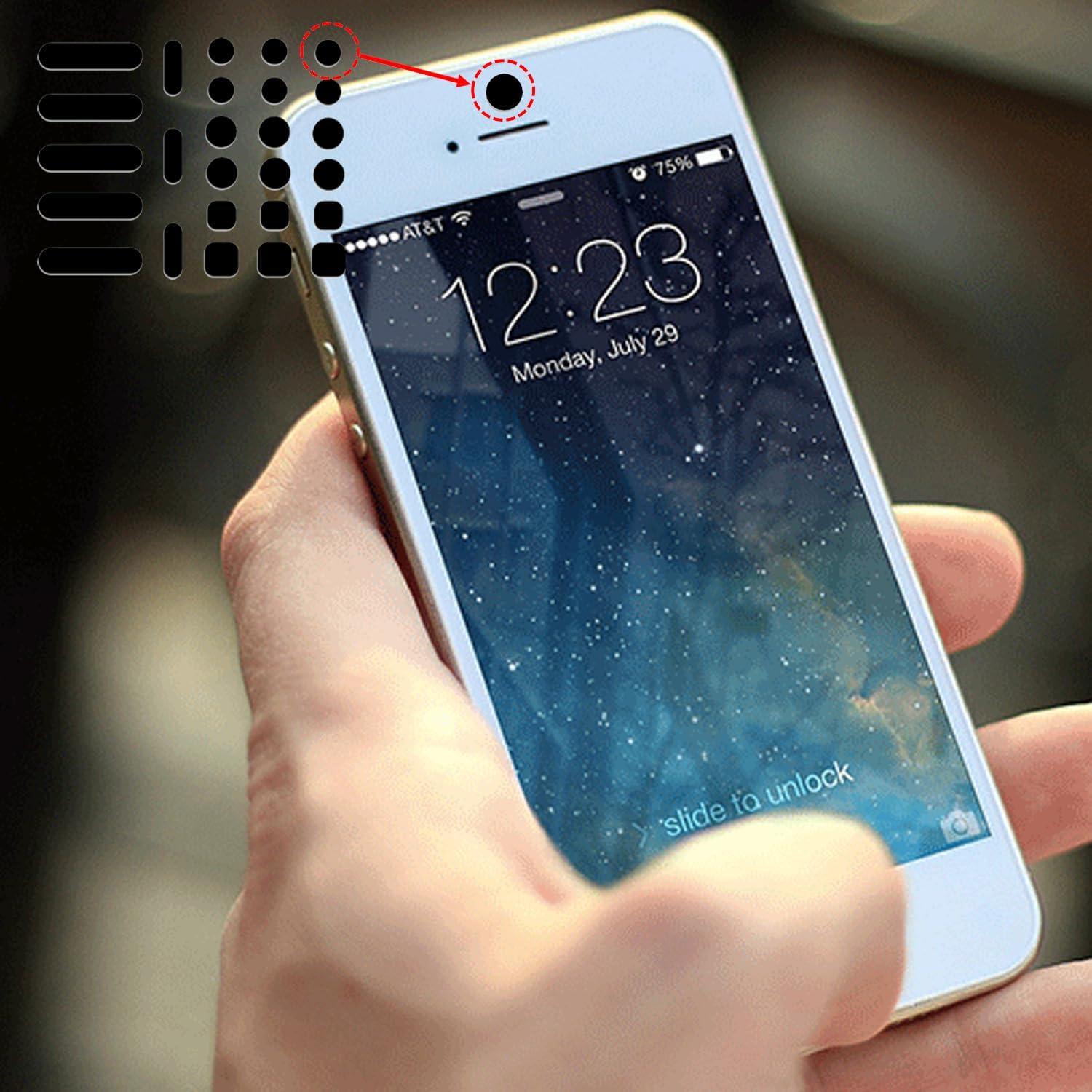 Cubiertas de Webcam APeiSi 26 Piezas Reutilizables Negro