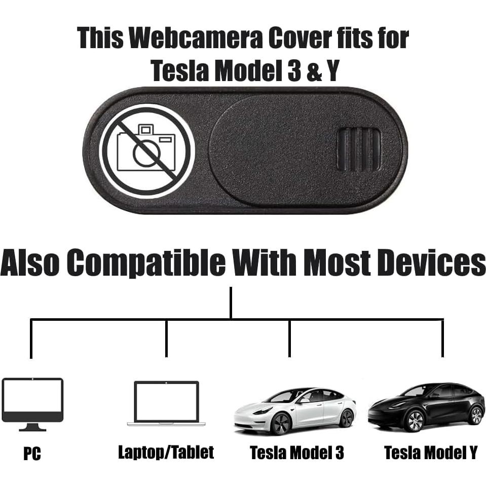 Cubierta de Webcam Deslizante 12 PCS California JOS - Privacidad