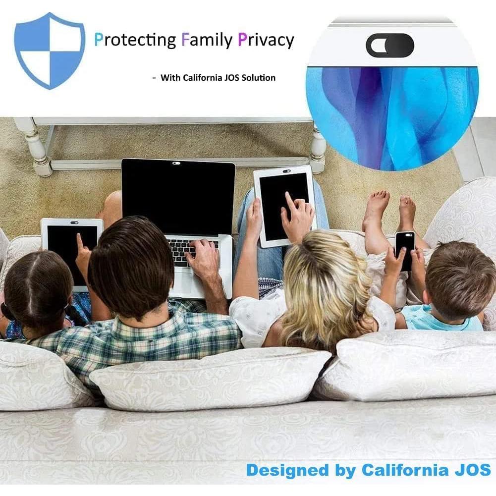 Cubierta de Webcam Deslizante 12 PCS California JOS - Privacidad