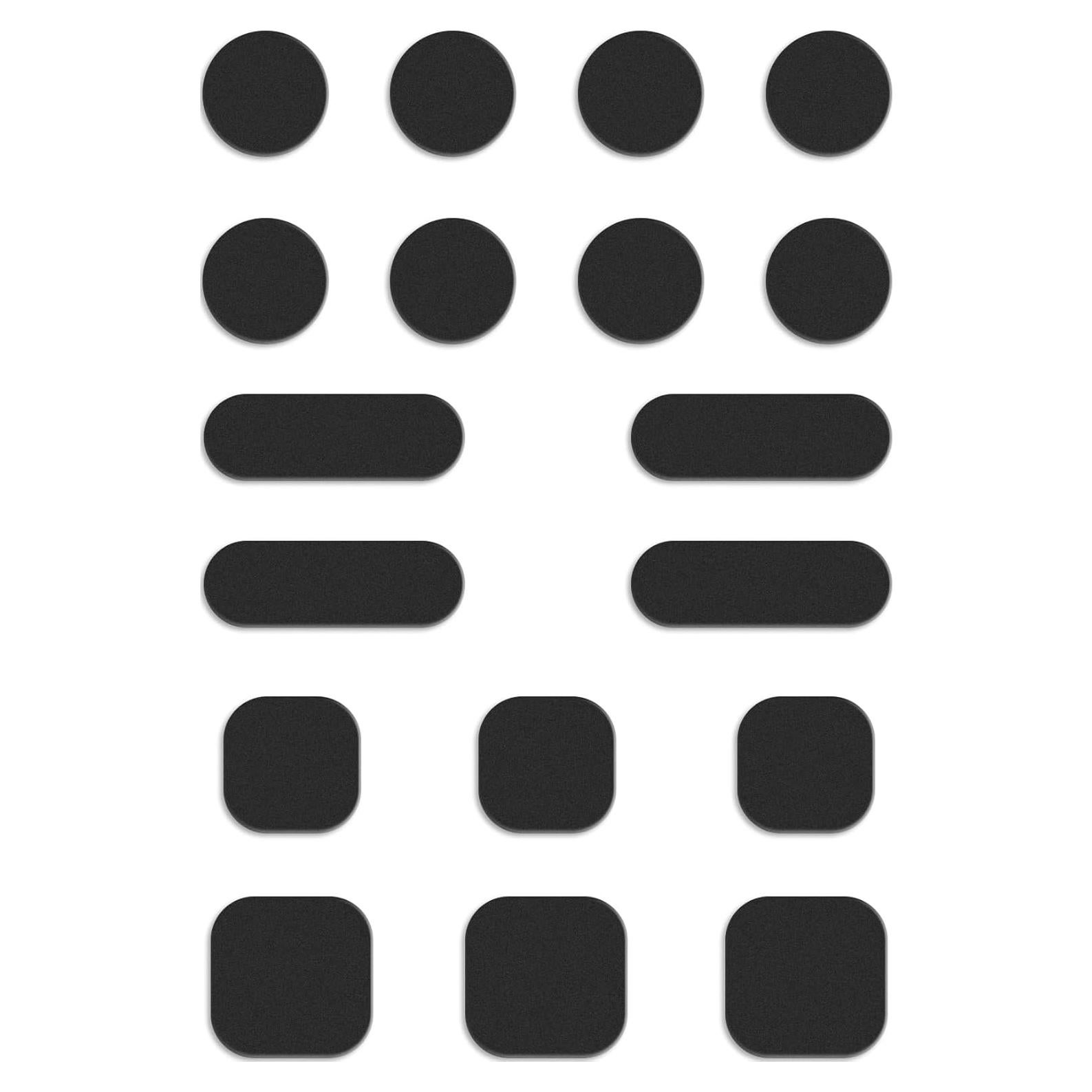 Funda Universal para Webcam JiSiTeCai - 18 Piezas Negra