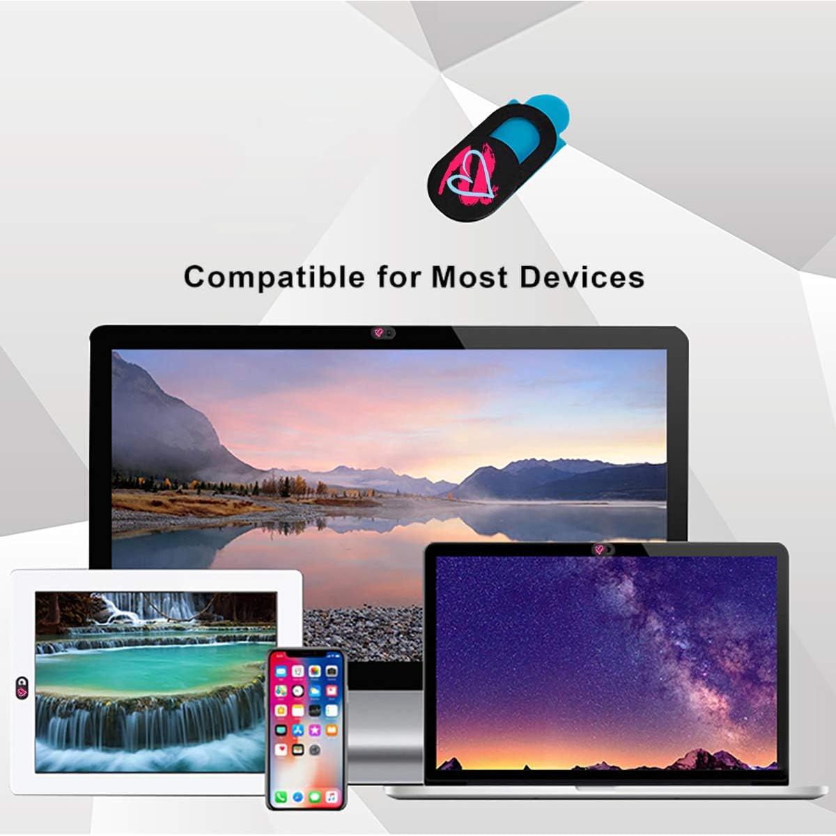 Cubierta de Webcam SIREG SYG0402 - Protección Privacidad 3 Paquete