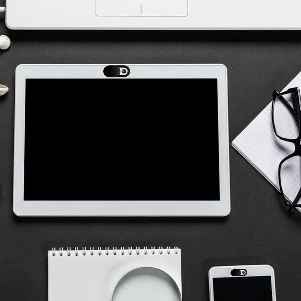 Camera Cover Slide, Ultra Thin Webcam Laptop Cover Slide Blocker for Computer MacBook Pro iMac PC Tablet iPad Notebook Surface Pro Echo Show Camera for Protecting Your Privacy Security