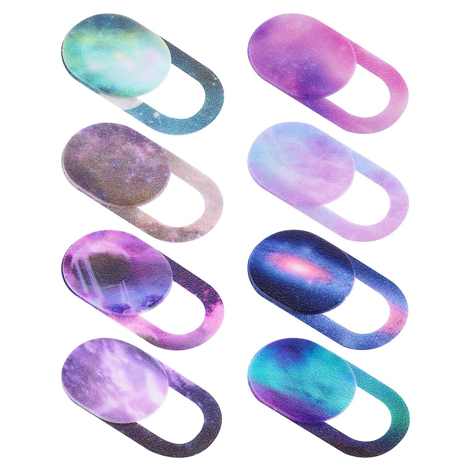 8 Cubiertas de Webcam Cielo Estrellado Amabro - Protección Privacidad