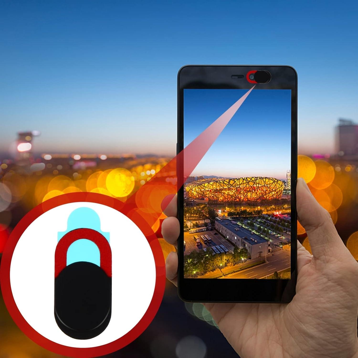 Cubierta Deslizante para Webcam Mobestech Roja 1.8cm