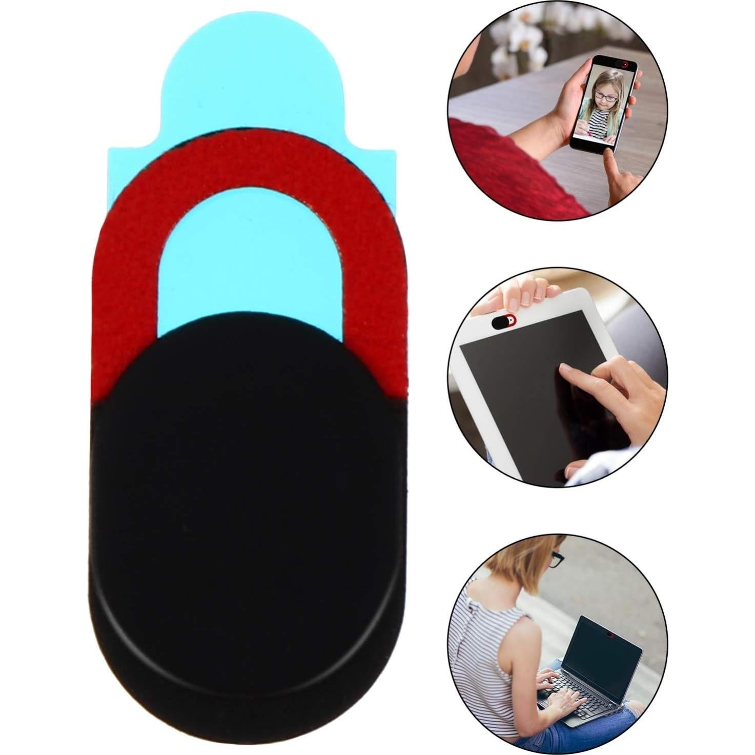 Cubierta Deslizante para Webcam Mobestech Roja 1.8cm