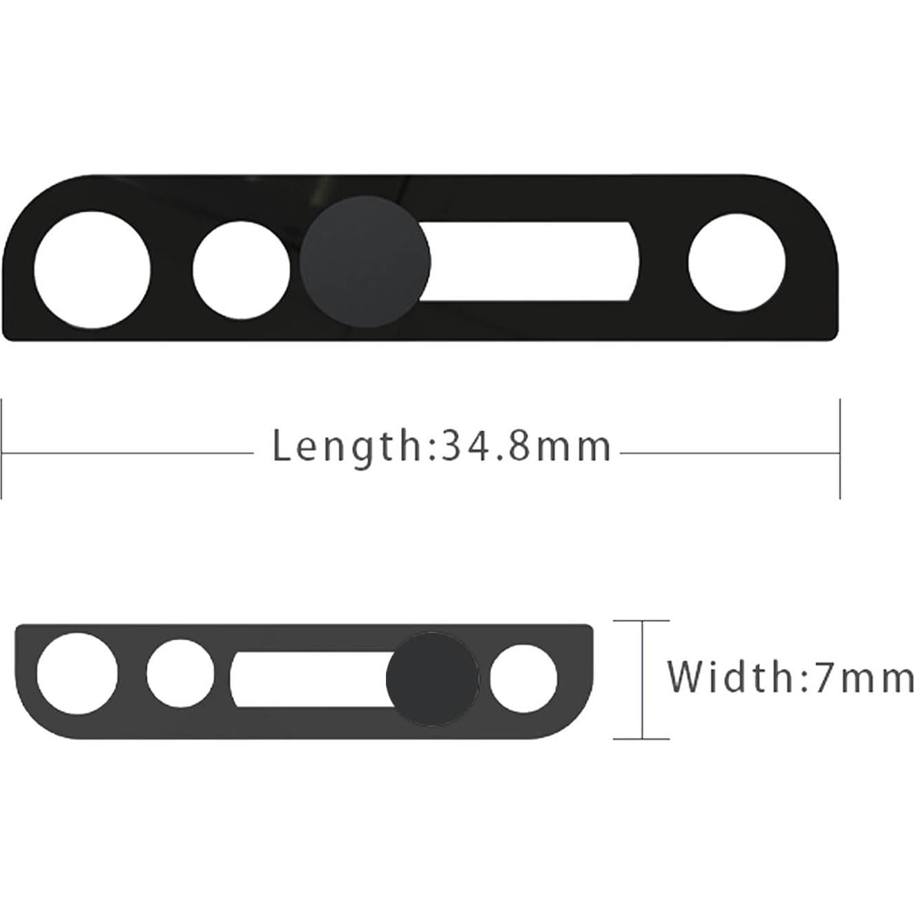 Cubierta de Cámara MakLuen para iPhone - Protección Privacidad