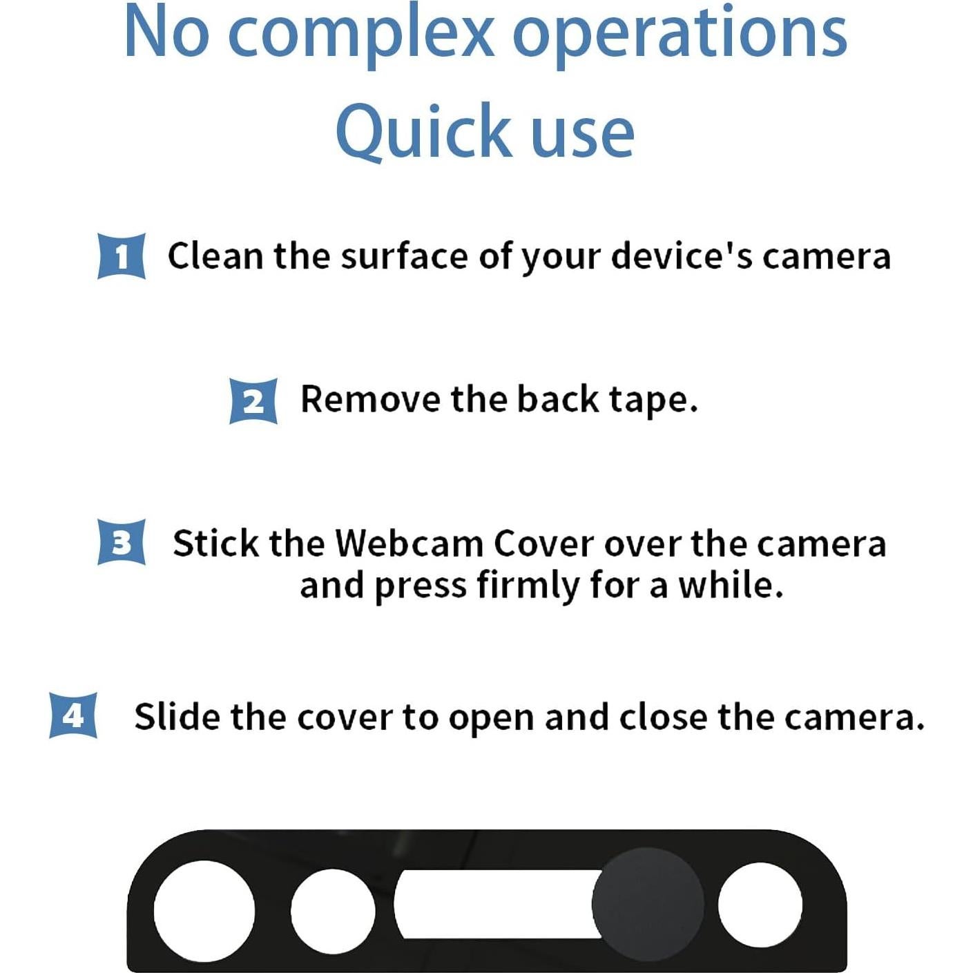 Cubierta de Cámara MakLuen para iPhone - Protección Privacidad