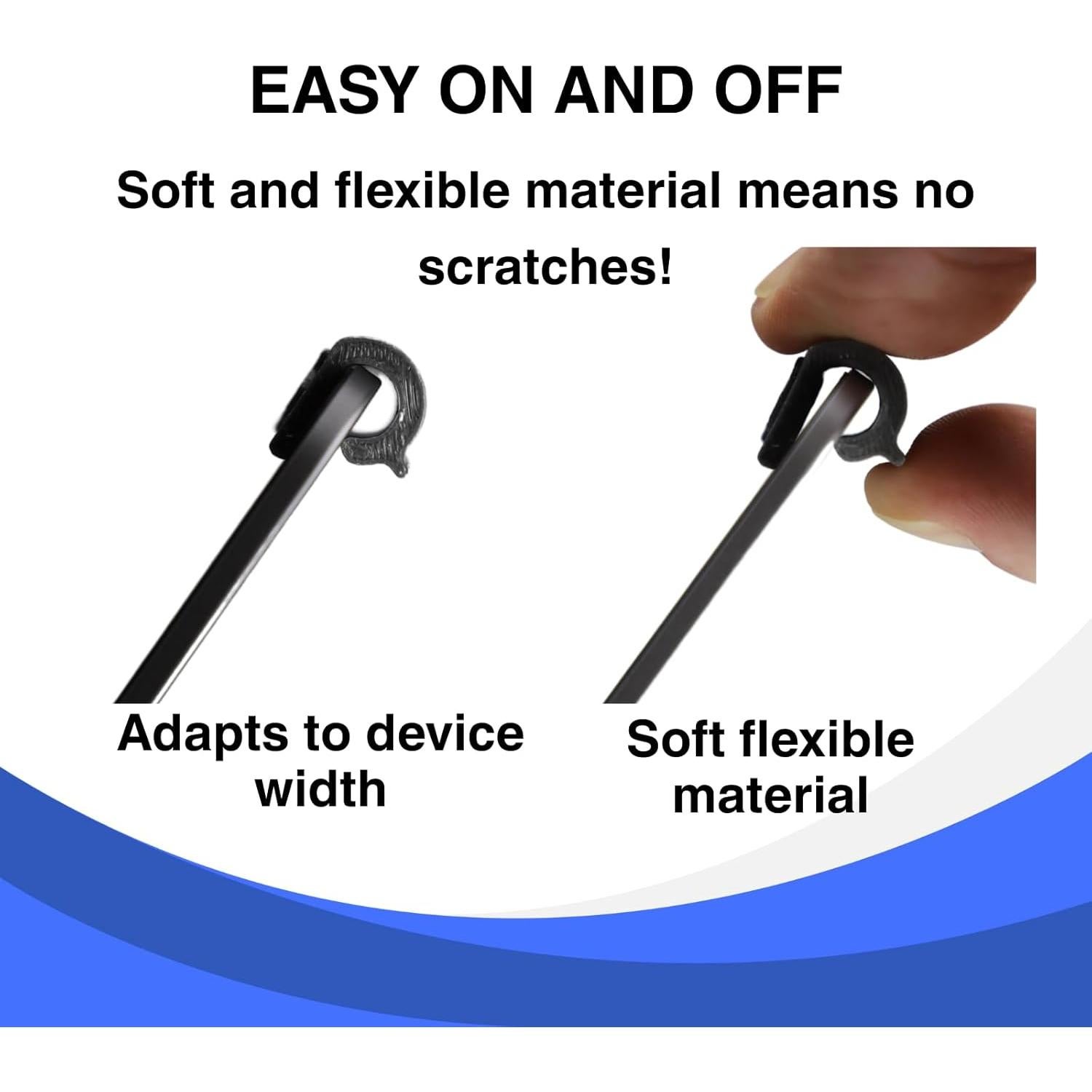 Cubierta de Webcam Gadget Ray - 6 Piezas Flexibles Sin Marcas