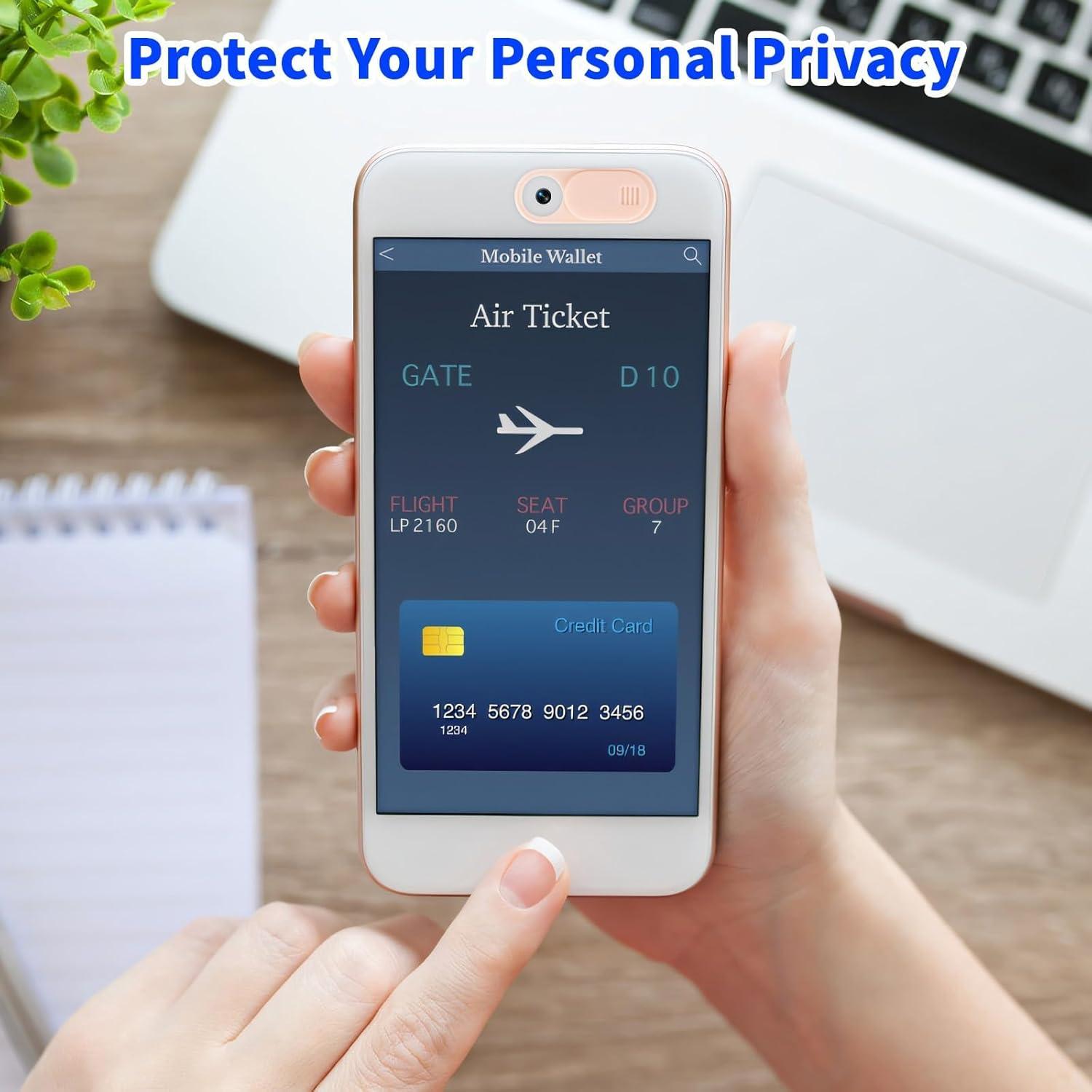 6 Piezas Deslizador Cubierta de Cámara LUSTRIB para Laptop