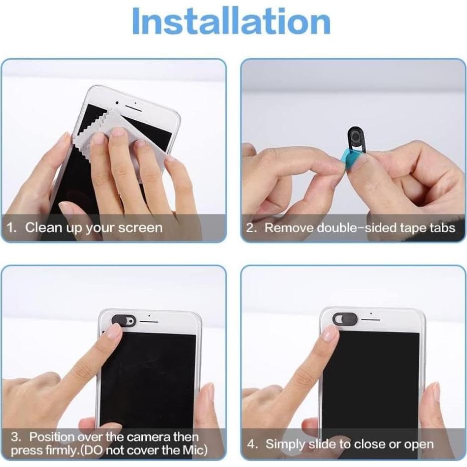 Cubierta de Cámara de Privacidad Selna para Motorola Razr Ultra 2025