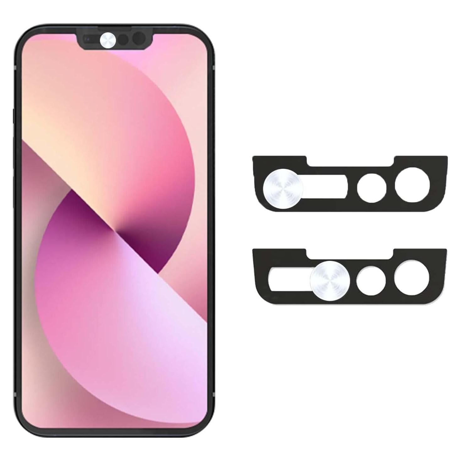 Cubierta de Cámara para iPhone 13 MakLuen Plata - Protección Privacidad