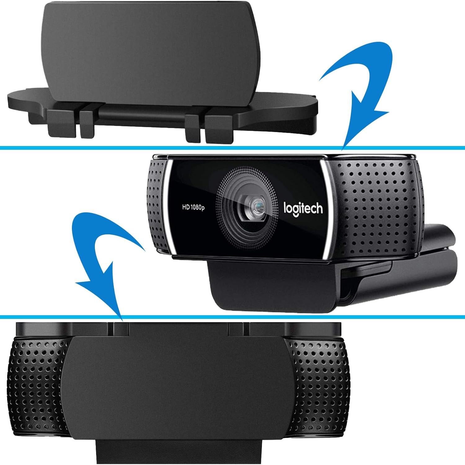 Cubierta de Webcam Genérico para Logitech C920/C922 - Protección Privacidad
