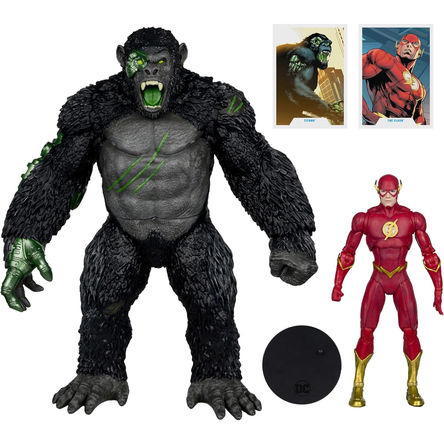 McFarlane Toys DC Multiverse Titano vs The Flash 2 Pack